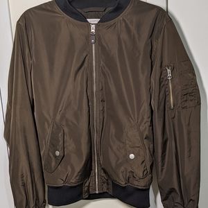 Goodfellow and Co. olive bomber jacket